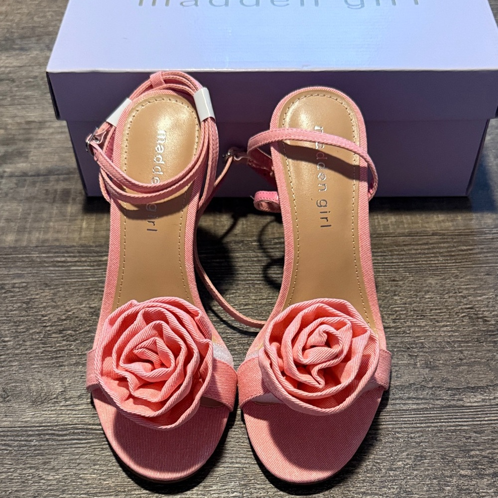 Madden Girl Blush Rose Heels - Picture 2 of 3